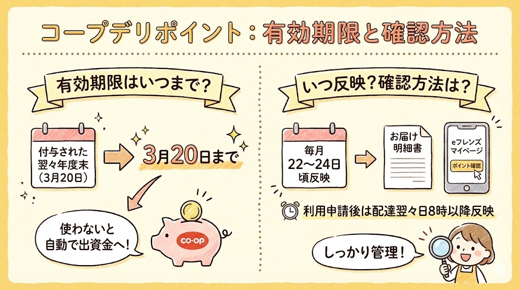 コープデリポイント管理の基本