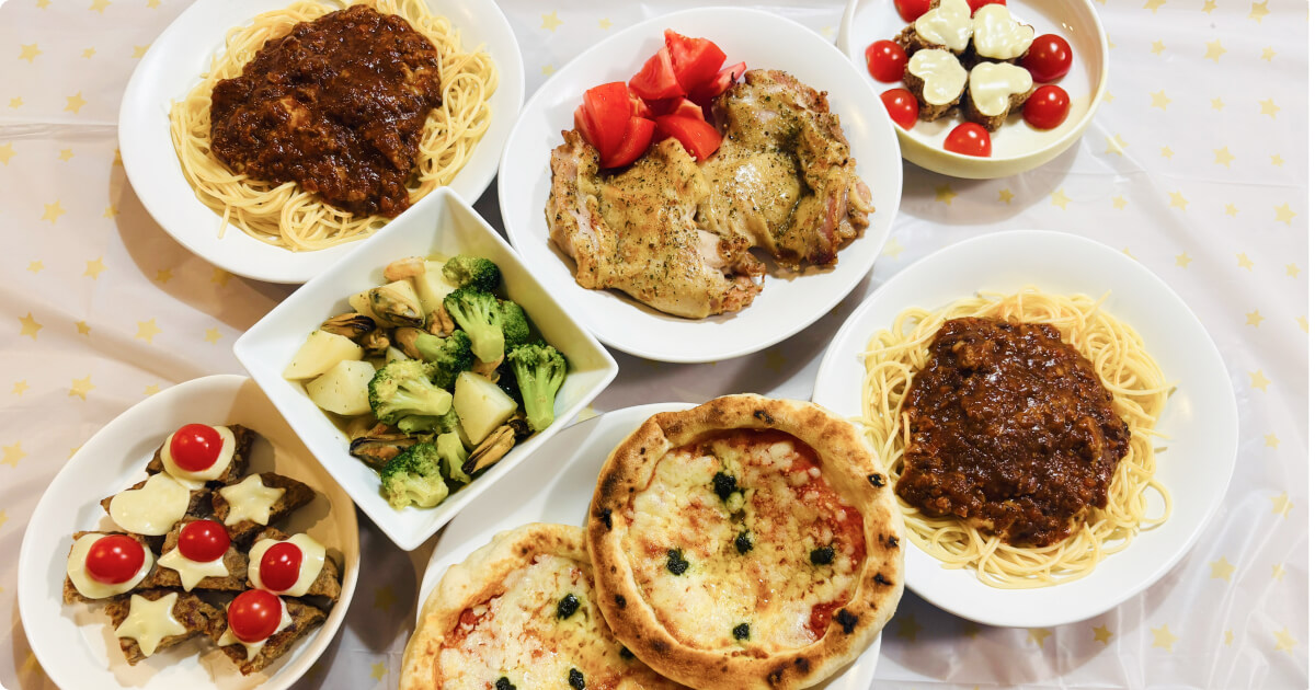 コープデリ：洋食パーティーセット全５品