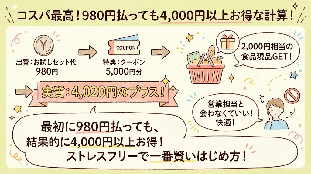まとめ：お試しセットから始めて、ストレスなくパルシステム生活をスタートしよう