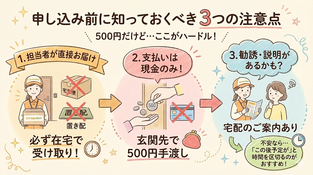 ワンプレートセットの3つの注意点