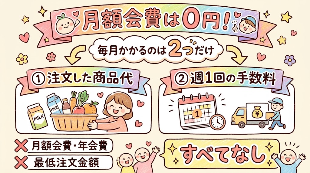 コープデリ 月額 会費 仕組み