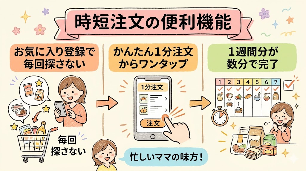 コープデリアプリでスマホからカタログを見る方法の図解