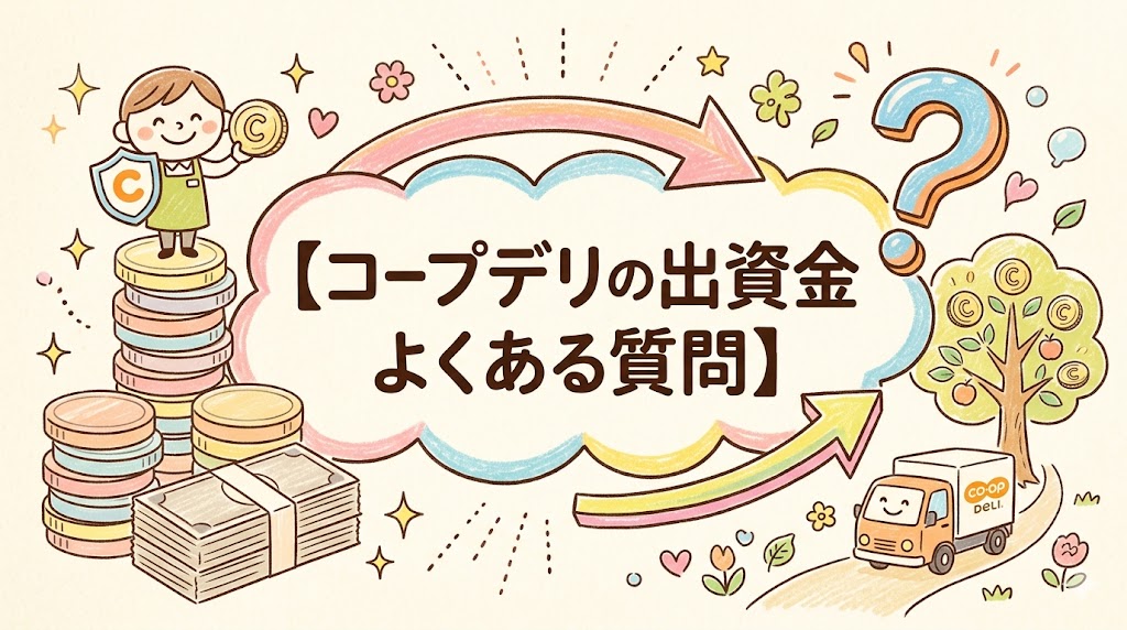 コープデリ 出資金 よくある質問