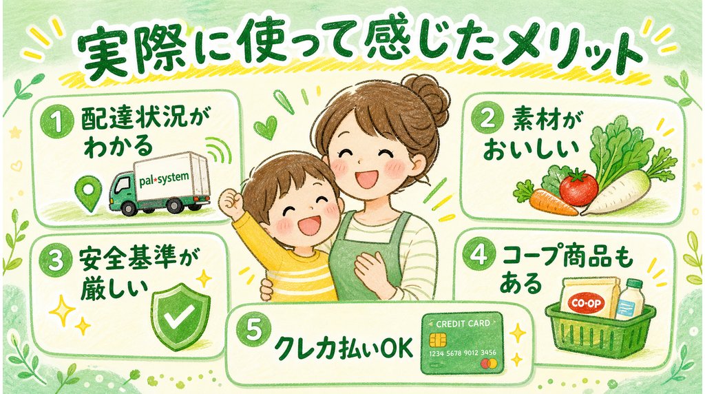 パルシステムへ乗り換えるメリットを5つ紹介する画像